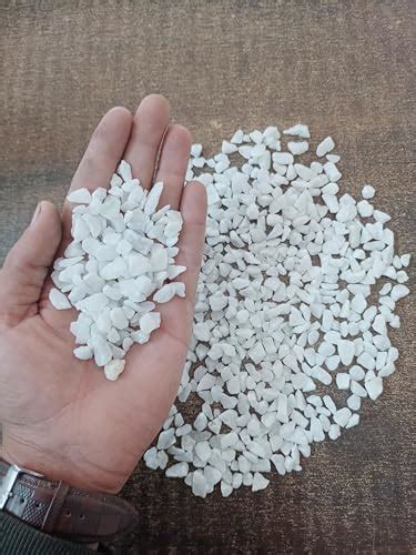 white marble crushed stone chips and aggregate for decoration 6-12 mm ...