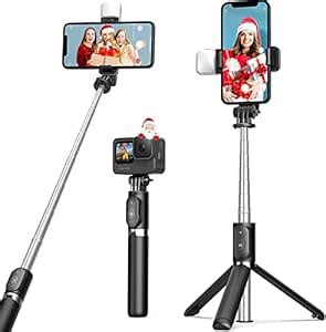 Coku CK72 Selfie Stick LED Light with Tripod Stand Phone Holder ...