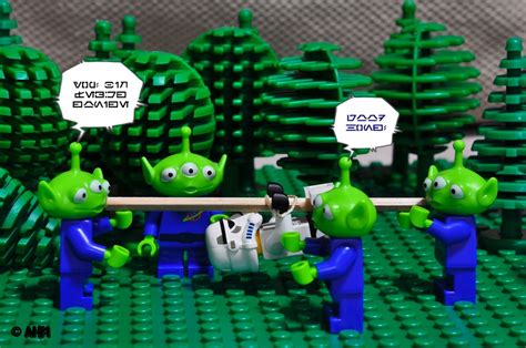 Image result for Alien vs LEGO Army