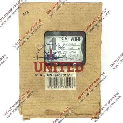 ABB FF-40-G3/8-GL PRESSURE SWITCH FF40G38GL 6-40 bar G3/8 (NEW Open Box ...