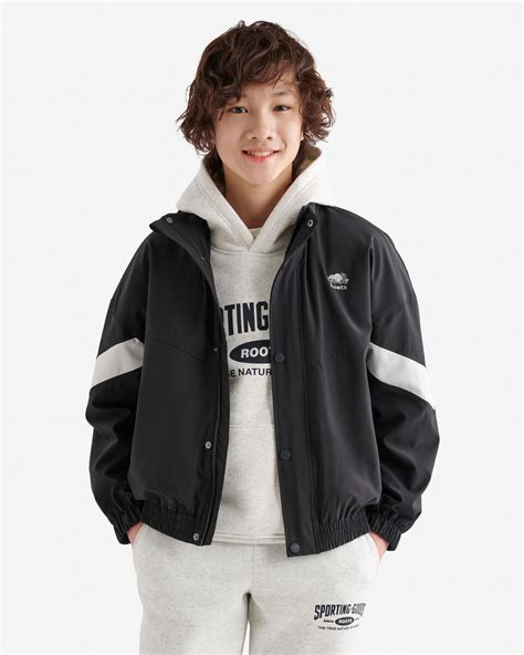 Kids Colour Block Windbreaker | Outerwear | Roots