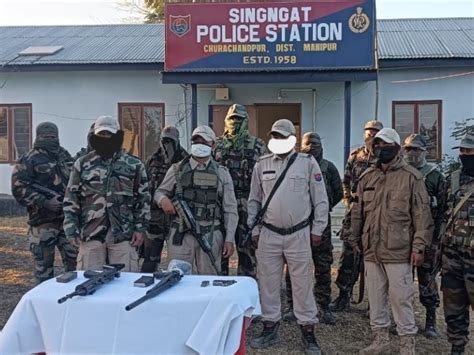 Security forces destroy 4 bunkers in Manipur