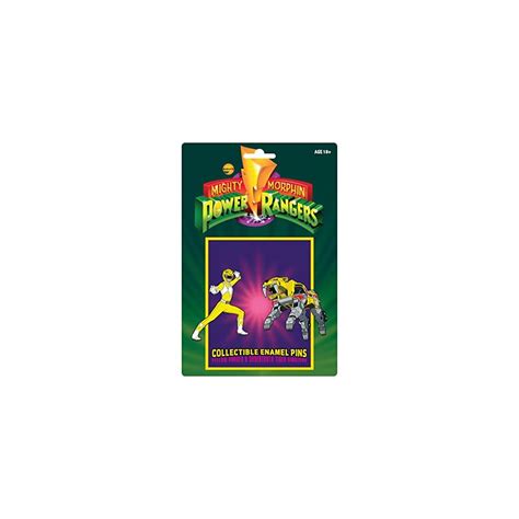Icon Heroes Power Rangers: Yellow Ranger and Sabertooth Tiger India | Ubuy