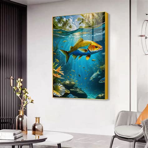Stunning Fish Acrylic Wall Paintings & Arts – Decors Mantra