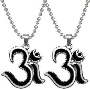 Stylewell Pack Of 2 Black Om Chand Shiva Mahadev Shankar Mahakaal ...