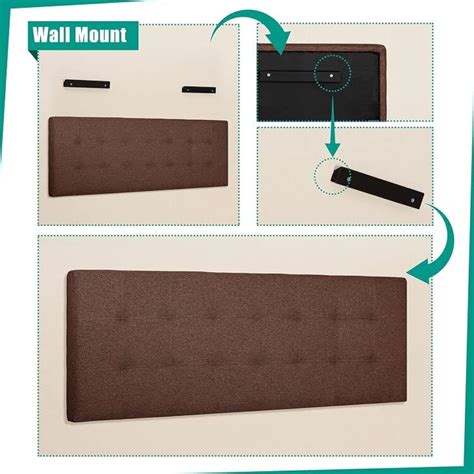 Jessenia Headboards for Full Size Bed, Upholstered | Ubuy India