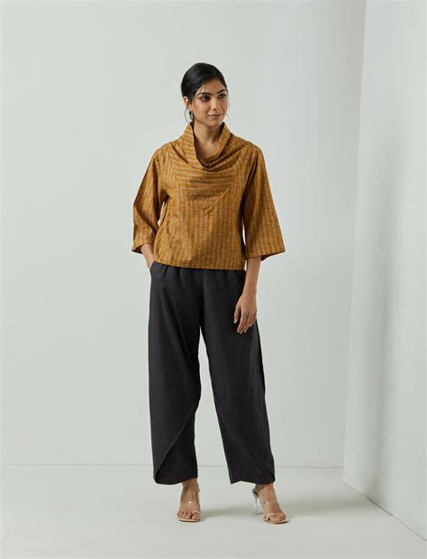BRIE FOLIO TOP (MUSTARD) – Markkah Studio