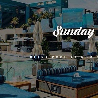 MGM Grand Ultra Day Pool Party Free Entry Sunday Passes, Ultra Pool ...