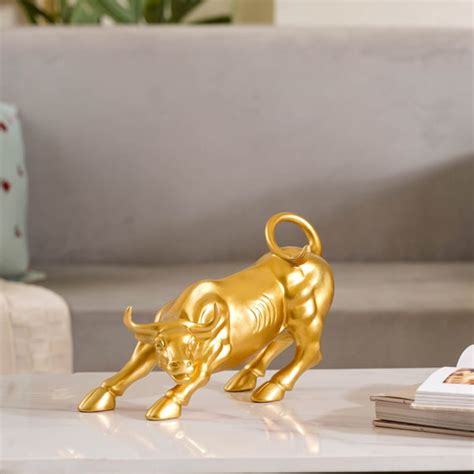 Charging Bull Statue Online - Premium Decor Object | Nestasia