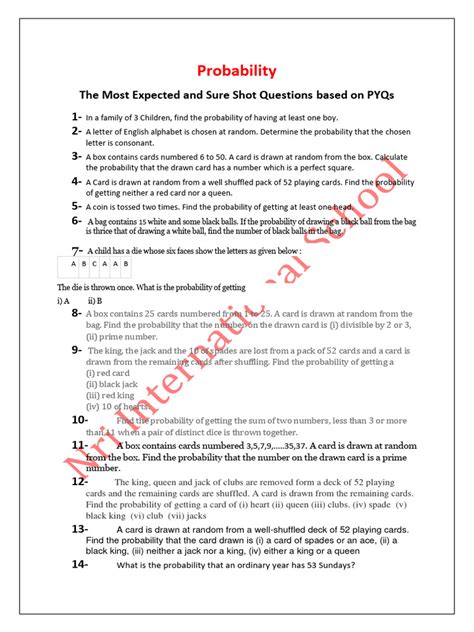 Probability 10 Math 的图像结果