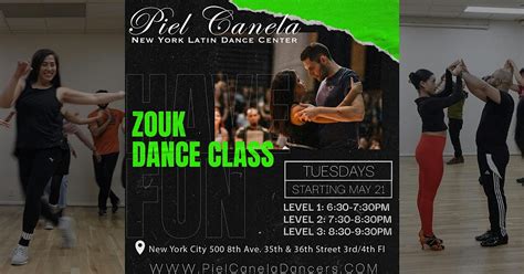 Brazilian Zouk Dance Class, Level 2 Advanced-Beginner, Pearl Studios ...