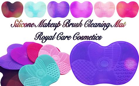 CLOSAL® Silicone Makeup Brush Cleaning Mat, Makeup Brush Cleaner ...