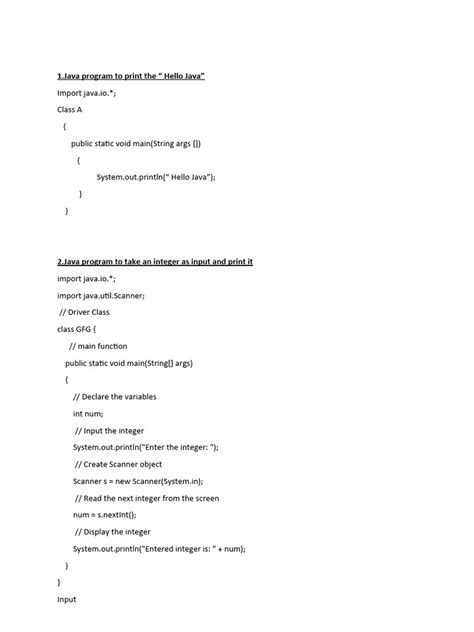 Image result for Java Sample Program