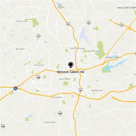 Winston Salem, NC Map & Directions - MapQuest
