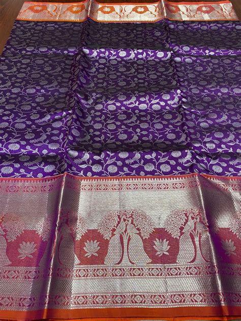 Pure venkatagiri handloom pattu saree – www.vannamayil.com
