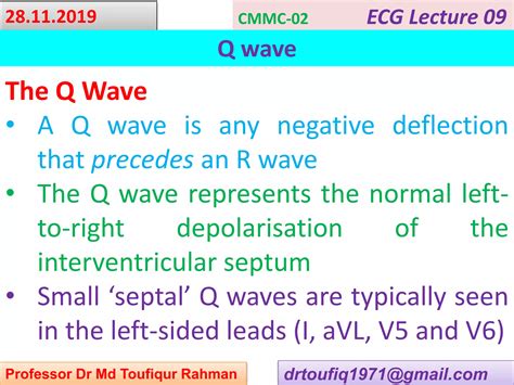 ECG-Q wave | PPT