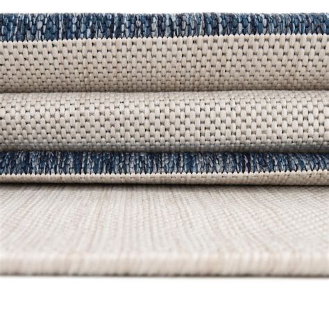 Unique Loom Jill Zarin Outdoor 2 x 3 (ft) Loomed Ivory Rectangular ...