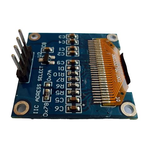 0.96 inch 128×64 I2C 4Pin OLED Display Module (White) – ControllersTech®