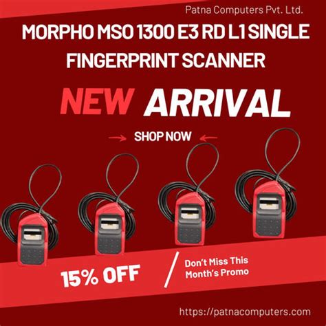 Morpho MSO 1300 E3 RD L1 Single Fingerprint Scanner Biometrics – Patna ...