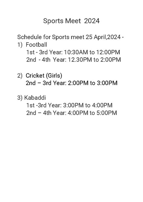 25operating system - Operating system - Sports Meet 2024 Schedule for ...
