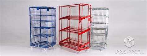 Wire Mesh Containers for Shipping and Storage