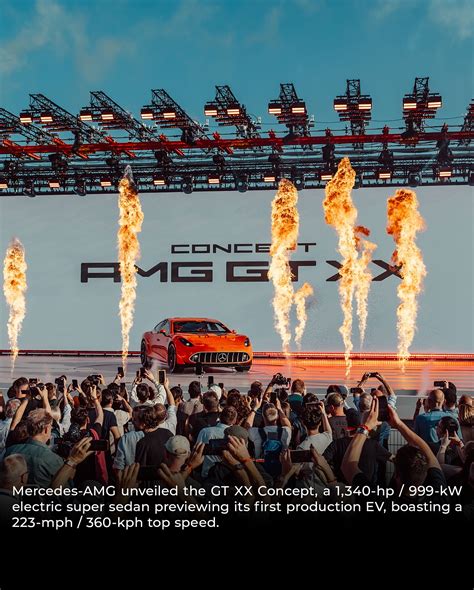 Car News Network | AMG GT XX EV: Best V8 We’ve Ever Developed⚡️ Swipe ...