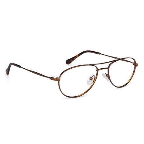 Buy Brown Tortoise Full Rim Aviator Vincent Chase SLEEK STEEL VP060 -C4 ...