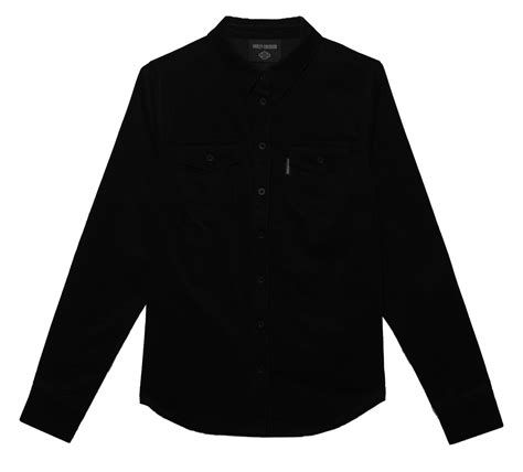 Women's Thrill Seeker Corduroy Shirt - Black Beauty | Harley-Davidson IN