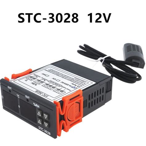 STC-3028 12V Temperature Controller Thermostat Humidity Control for ...