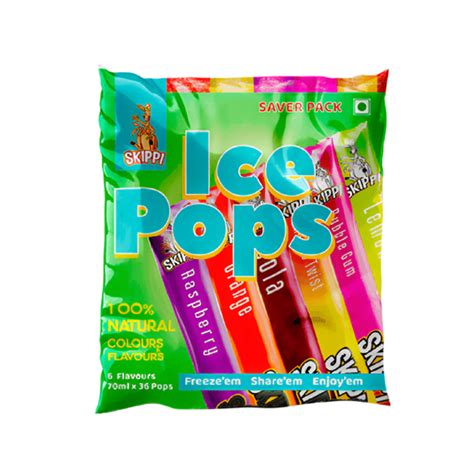 Skippi : Ice Pops, Corn Sticks, Cream Rolls, 100% Natural and Quality.