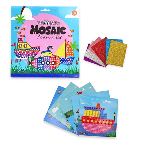 Mosaic Foam Art DIY Kit | Shippers Land | By Scoobies