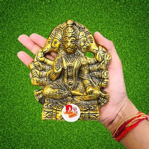 SBBCO Panchmukhi Hanuman ji Murti / Bajrangbali Decorative Showpiece ...