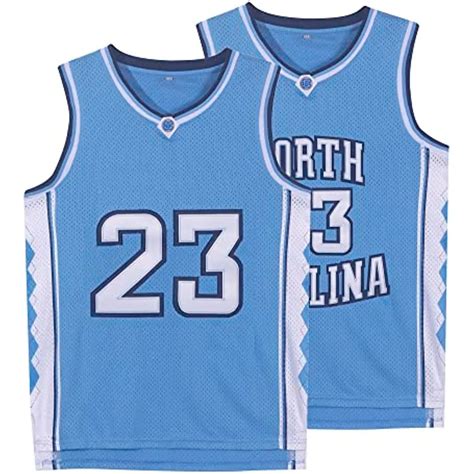 North Carolina Basketball Jersey | Men's Embroidered Mesh Performance T ...