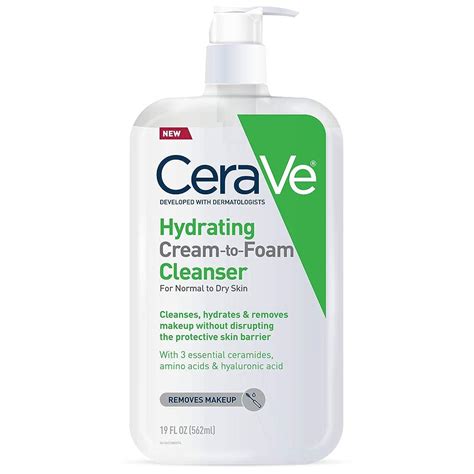 CeraVe Hydrating Cream-to-Foam Cleanser - ประเทศไทย | Ubuy