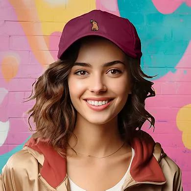 Dalix Capybara Embroidered Everyday Hat
