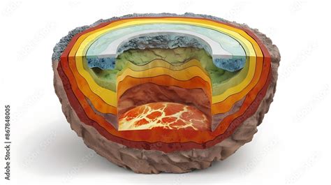 Earth Layers Science Project 的图像结果