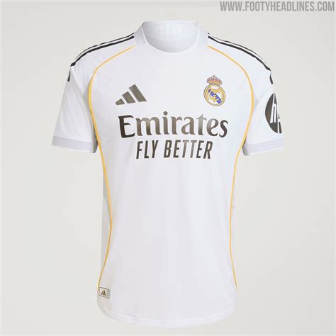 Real Madrid 25-26 Home Kit Released - Footy Headlines