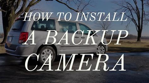 Image result for How to Install a Backup Camera