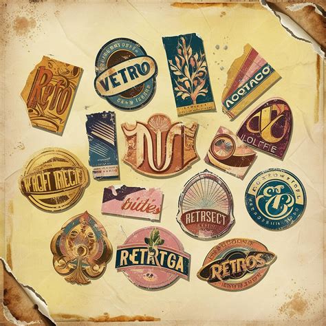 Retro Logo Design 的图像结果