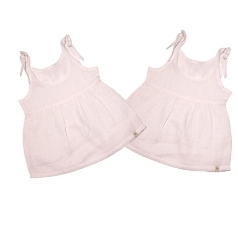 Organic Cotton Muslin Frock | Natural Herbal Dyed pack of 2 | Kids ...