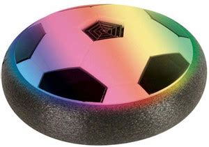 Toyzwonder Indoor Outdoor Play Air Power Soccer Hover Disk Air Football ...