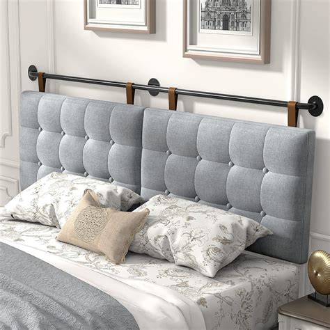 Amazon.com: HouseMila Headboards for Queen Size Bed,Head Board Wall Mounted Headboard with Fine ...