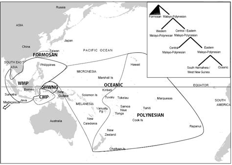 Image result for Austronesian Language Tree
