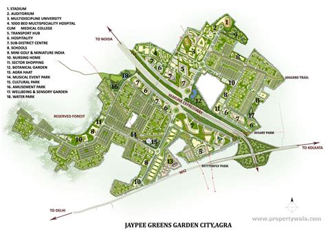 Jaypee Greens Garden City - Kuberpur, Agra - Residential Land Project ...