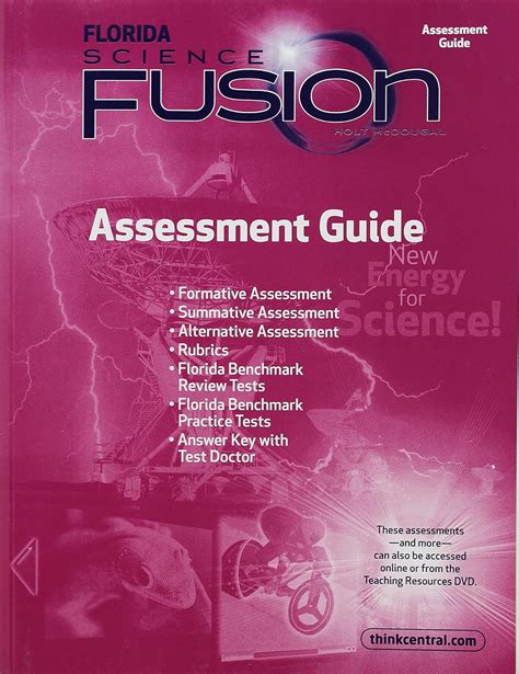 Science Fusion Assessment Guide Grade 6: Holt Mcdougal Science Fusion ...