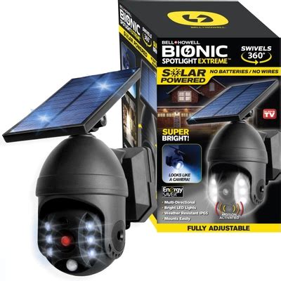 Bell + Howell Bell and Howell Bionic Spotlight Extreme Solar Light ...