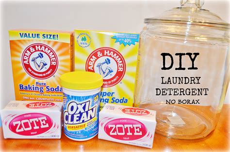 DIY Homemade Laundry Detergent Recipe - NO Borax!
