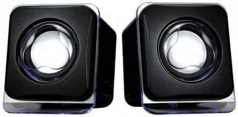 Techworld Terabyte E-02B 5 watts Mini USB Speaker for PC and Laptop ...