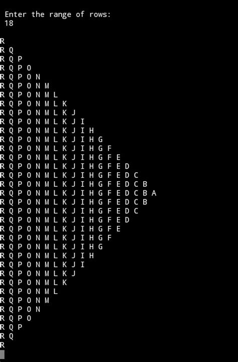 Full Pyramid C Program 的图像结果