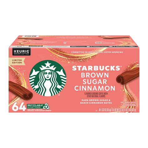 Starbucks Brown Sugar Cinnamon K-Cup Pods, 64 ct. | BJ's Wholesale Club